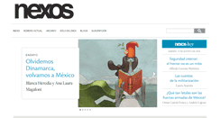 Desktop Screenshot of nexos.com.mx