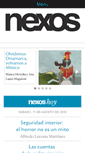 Mobile Screenshot of nexos.com.mx