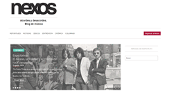 Desktop Screenshot of musica.nexos.com.mx